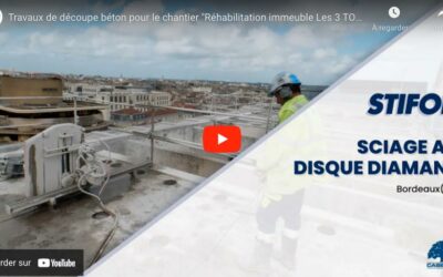 VIDÉO – Chantier de réhabilitation immeuble « Les 3 tours » à Bordeaux Mériadeck